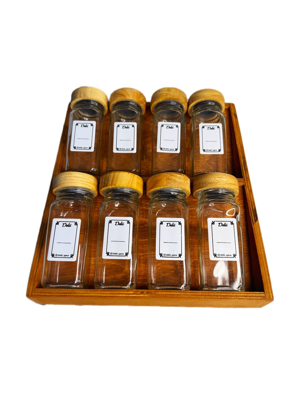 جاادویه ای ۸تایی درب چوبی با استند